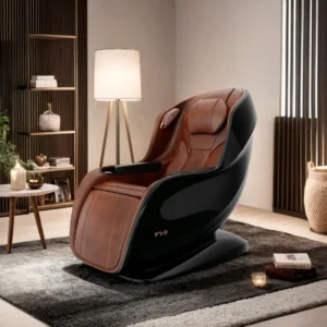 Deluxe Electric Massage Chair with Heat Therapy for Full Body Deep Tissue Relaxation