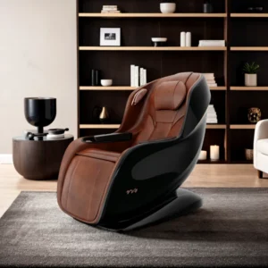 Deluxe Electric Massage Chair with Heat Therapy for Full Body Fatigue Relaxation