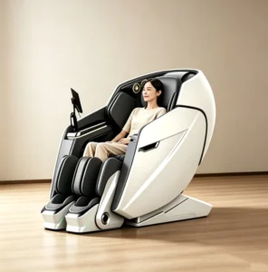 Deluxe Full Body Airbag Compression Constant Temp Heating Muscle Blood Circulation Care Massage Chair
