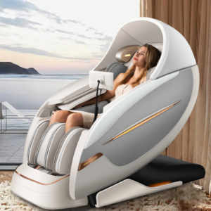 Deluxe Recliner Oversized Calf Kneading 4D Massage Chair with Body Scan