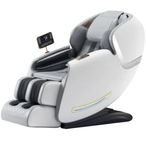 Direct Luxury Home 4D SLtrack Full Body Zero Gravity Massage Chair with Touch Screen Control AI Talk Kneading & Foot Leg Heating
