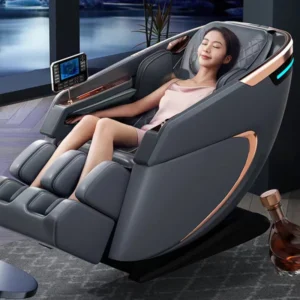 Direct Sale Wireless with Voice Smart Control Heating Therapy Bluetooth Zero Gravity Massage Chair