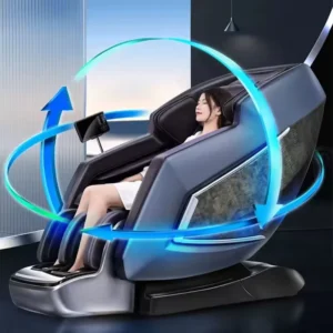 Double SL Extended Guide Rail Massage Chair Voice Announcement System Massage Chair for Relax