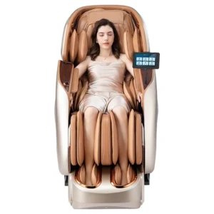 Dual Body Detection Massage Chair 5 Custom Programs 24 Auto Modes 4D Gear Home Relax