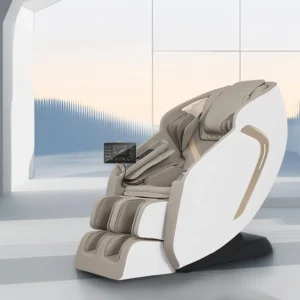 Dual Core 4D Full Body Zero Gravity SL Track Massage Chair Graphene Heating Foot Rollers & Extendable Leg Rest
