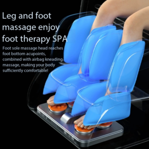Dual Core 4D Long SL Track Shiatsu Massage Chair for Home Commercial Use