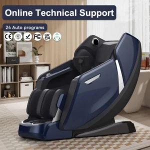 Dual Core Double 135cm SL Track Ai Voice Control Massage Recliner Chair Price Stool