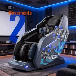 SN T60S Modern 6D Automatic Thai Stretching Zero Gravity Folding Body Spa Dual Core Massage Chair Custom Brand Logo