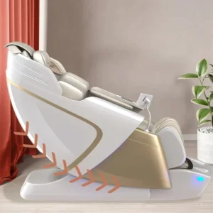 Dual Core Massage Chair for Back Sleep Relief 4D+3D Deep Massage With Rocking Meditation