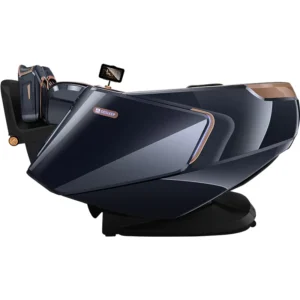 Dual Core Massage Chair with Separate Swinging Footrest 4D Upper + 3D Lower Mechanism SL Track
