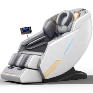 Dual Core S Track Zero Gravity Full Body Airbag Massage Chair with App Control Heat Function for Home or Office