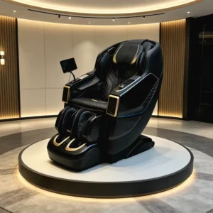 Dual Core SL Track Zero Gravity Portable Full Body Electric Luxury Massage Chair AI Smart High Tech
