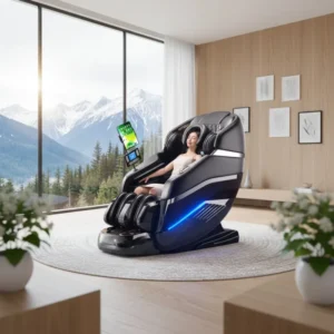 Dual Core Smart Luxury SPA Zero Gravity Full Body Shiatsu Air Pressure SL Track Massage Chair