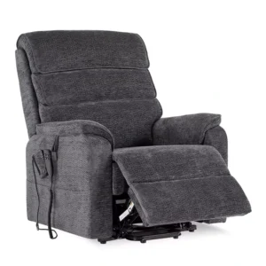 Dual Motor Power Lift Chair with Lay Flat Massage and Heat Electric Medical Recliner for Elderly Care and Rehabilitation