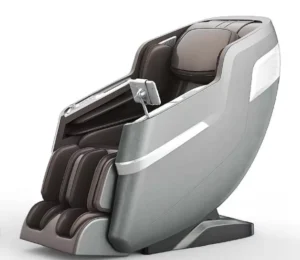 Dual Motor Smart Massage Chair USB Rechargeable Bluetooth AI Voice Control Fully Automatic Home Use Full Body Foot 150W Built In