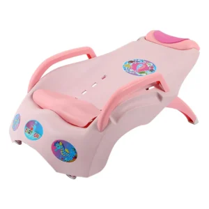 Dual Use Simple Hair Washing Stool Children’s Foldable Reclining Chair Thickened Enlarged Flat Lying Bed for Hair Baby Bath