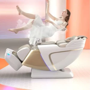 Dual core 4D SL Track Zero Gravity Full Body Massage Chair Home 3D Thai Stretch Electric Leg Lift Massage Sofa