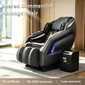 Durable 3D Massage Chair Full Body Airbag Public Areas OEM ODM Available 1 year Warranty