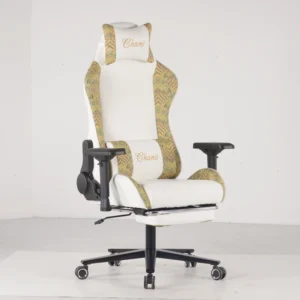 E Sports Swivel Chair with Bluetooth Speaker Vibration Massage & RGB LED Lights Custom Logo Gaming Chair for Gamers