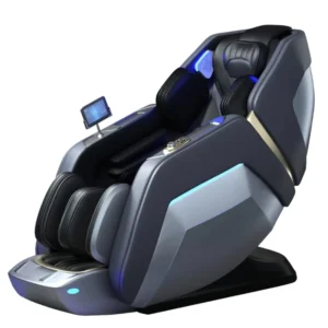 Eight Techniques 4D Zero Gravity Full Body Leather Massage Chair with Foot Leg & Waist Massager