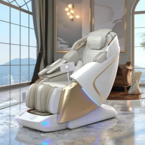 Electric 4D Full Body Dual Core Massage Chair Energy Efficient and Eco-Friendly Design