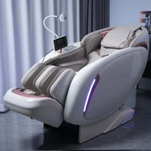 Electric 4D Massage Chair Dual Core Thai Stretch Shiatsu Zero Gravity Double Mechanism Chair for Massage Chair