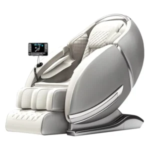 Electric 4D SL Track Luxury Smart Massage Chair Zero Gravity Shiatsu Back Features Includes Musical Function Body Application