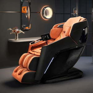 Electric 4D Shiatsu Kneading SL Track Recliner Salon 3D Zero Gravity Massage Bed Heat Shiatsu Full Body Super Relax Massage Chair