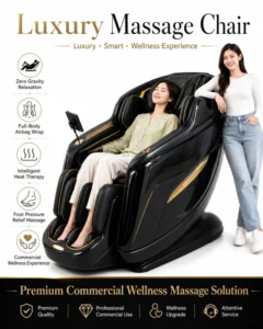 Electric 4D Zero Gravity Foot Massage Chair Full Body 12 Auto Massage Programs