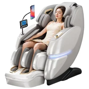 Electric AI Smart Automatic Recliner 4D Massage Chair Home Zero Gravity Full Body SL Armchair Shiatsu