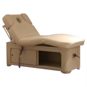 Electric Beauty Bed Massage Table with Light Emitting Diode Smooth Face Massage Table