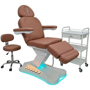 Electric Beauty Salon Chair Hydraulic Spa Bed Hydraulic Eyebrow Electric Facial Bed Set Salon Massage