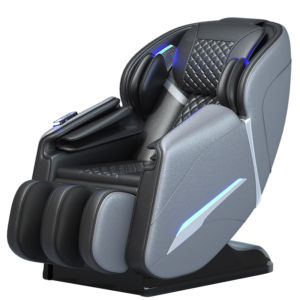 Electric Coin Operated Ticket Vending Voice Polyurethane Leather Commercial Massage Chair