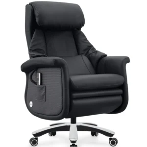 Electric Comfort Office Chair with Massage Function Enhancing Workspace Comfort and Relaxation