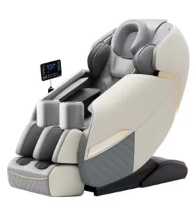 Electric Dual Core 4D SL Track Heated Breathable Massage Chair Zero Gravity Full Body Massager