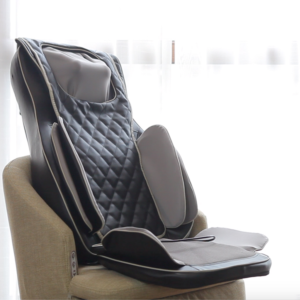 Electric Full Back Massage Seat 3D Airbag Heated Car Vibrating Shiatsu Infrared Massage Cushion