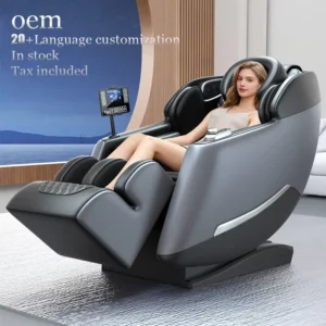 Electric Full Body 8D Zero Gravity Luxury Shiatsu Kneading Recliner Massage Chair