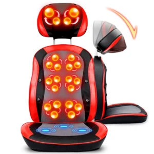 Electric Full Body Care Shiatsu Vibration Car Buttocks Lumbar Back Heat Seat Massage Cushion