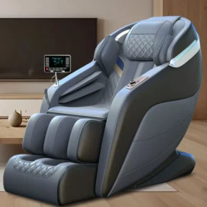 Electric Full Body Luxury Black Massage Chair with Far Infared Heat Foot Reflexology New SL Track Sofa Massage Chair