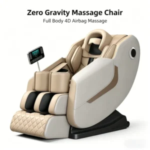 Electric Full Body Massage Chair with Zero Gravity Shiatsu Recliner Sofa Heating Music Foot SPA Home Use Body Care Machine OEM