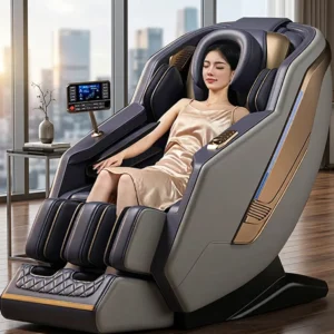 Electric Full Body Massage Zero Gravity 3D Mechanism Airbag Shiatsu Deep Relaxation Therapy Massage Chair