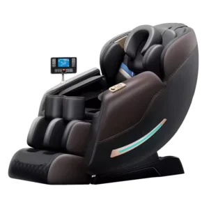 Electric Full Body Relax Massage Chair Zero Gravity Thai Stretch Shiatsu Hot Compress Bluetooth Music