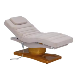 Electric Gold Salon SPA Furniture Gray Beauty Bed