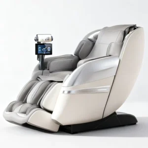 Electric Human Touch Airbags Luxury Full Body Smart Ai Speaker Massage Chair 4D Zero Gravity Foot Roll