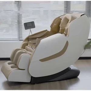 Electric Kneading Ball 3D Zero Gravity Heated Full Body Deluxe Shiatsu Recliner Massage Chair with Heart Rate Detection