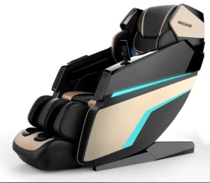 Electric Kneading Ball 3D Zero Gravity Heated Full Body Massage Chair with Heart Rate Detection