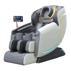 Electric Luxury Zero Gravity Massage Chair Full Body 3D 4D Shiatsu BT Music SL Track Vietnamese AI Control Heating Feature