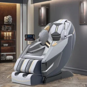 Electric Massage Chair Foot Roller Massage Lounge Chair Full Body Zero Gravity Stretching 4D Massage Chair