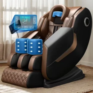 Electric Massage Chair Full Body 4D Zero Gravity Therapy Foot Roller Massage Chair With Heat