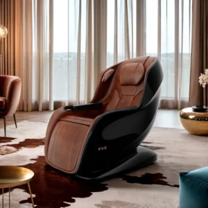 Electric Massage Chair with Heat Therapy for Full Body Fatigue Relieve